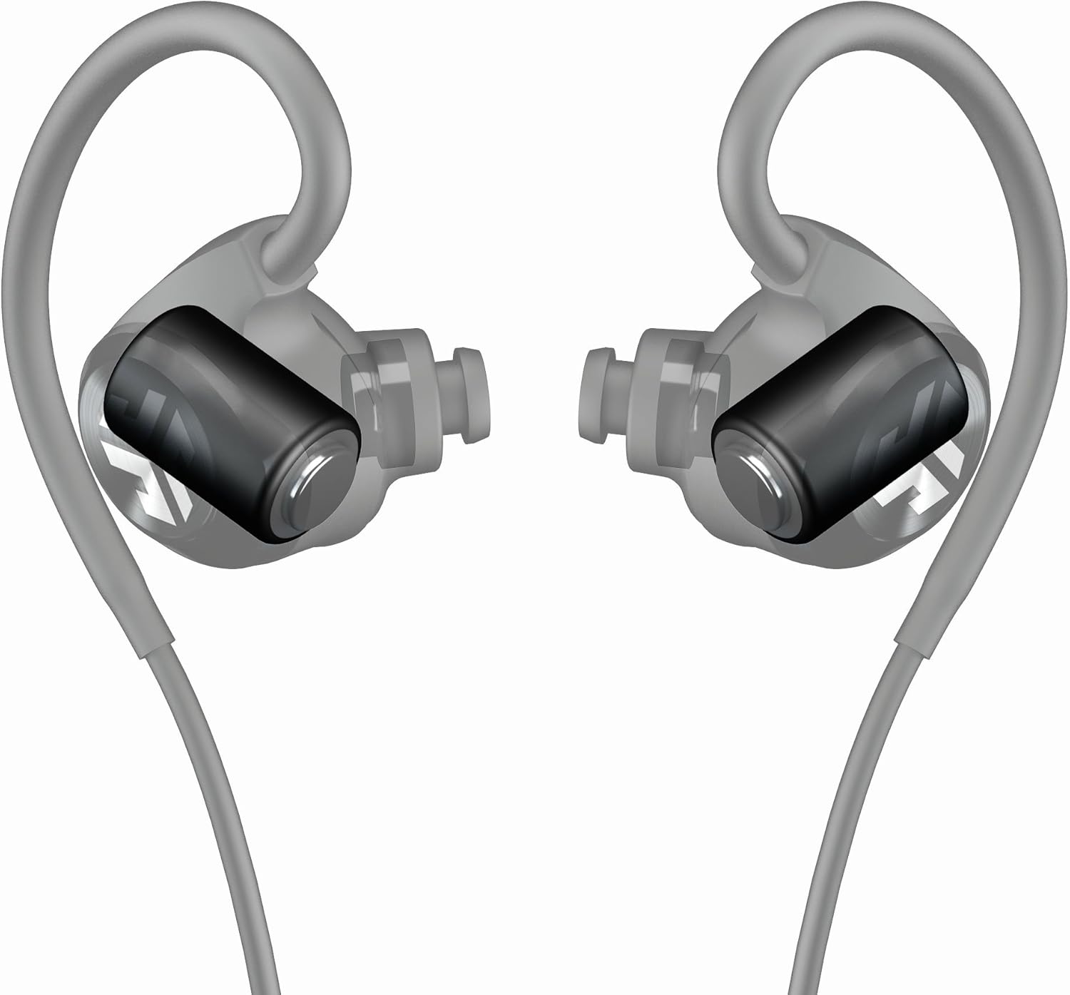 Diagram showing the internal components of the JLab Epic 2 earbuds, highlighting the 8mm drivers.