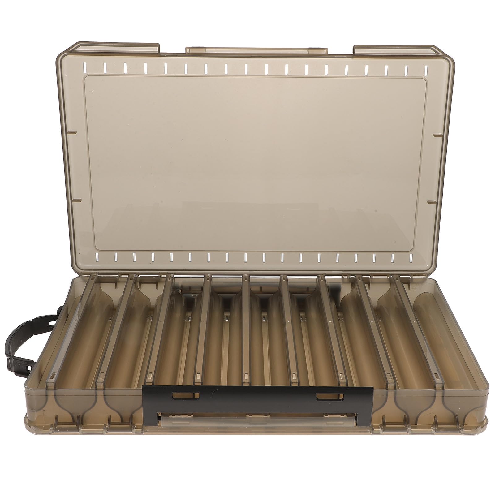 Alasum Scatola Porta Esche da Pesca Portatile Scomparti Divisori Organizer per Accessori e Attrezzi da Pesca Custodia Leggera e Resistente per attività all’Aperto
