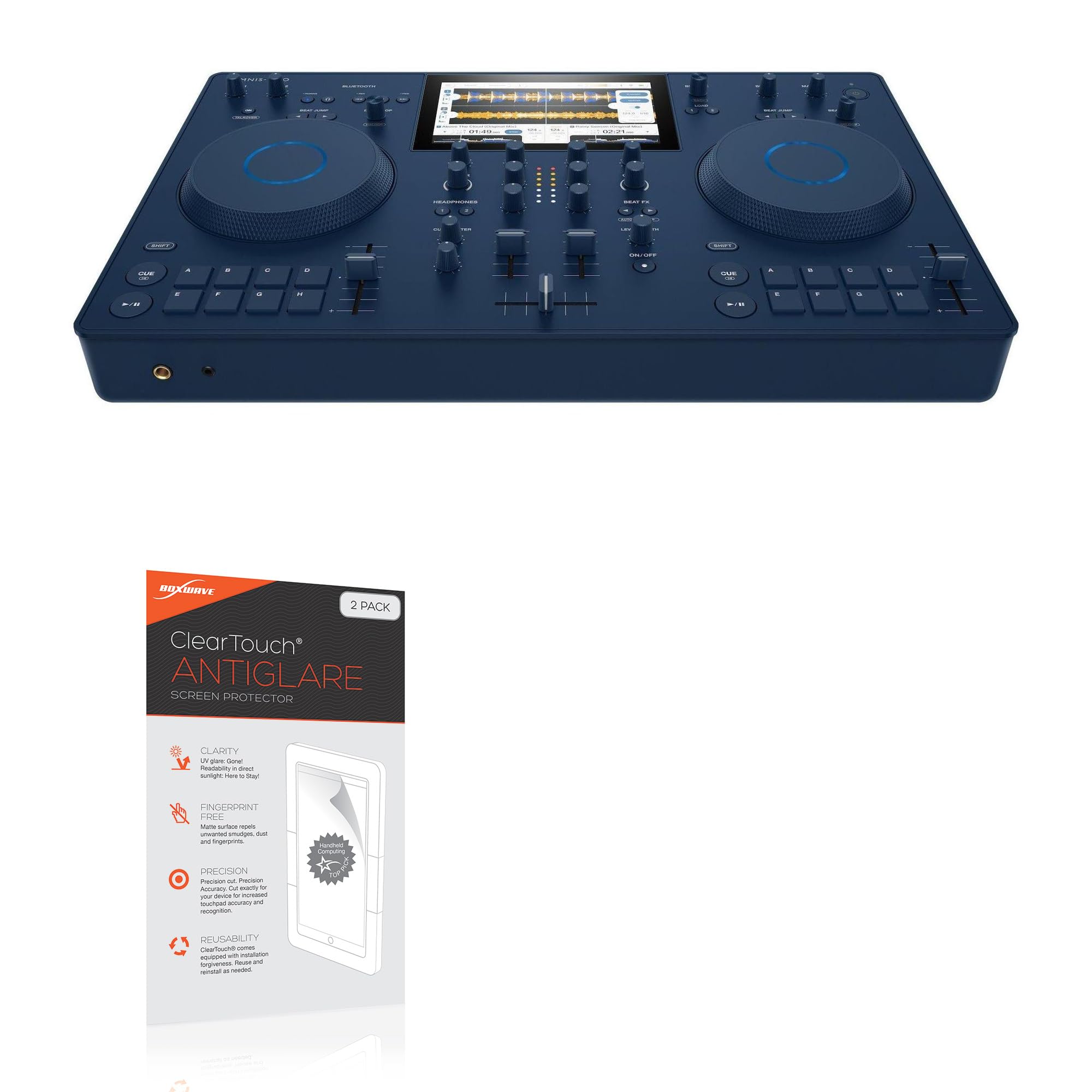 BoxWave Screen Protector Compatible with AlphaTheta Omnis Duo - ClearTouch Anti-Glare (2-Pack), Anti-Fingerprint Matte Film Skin