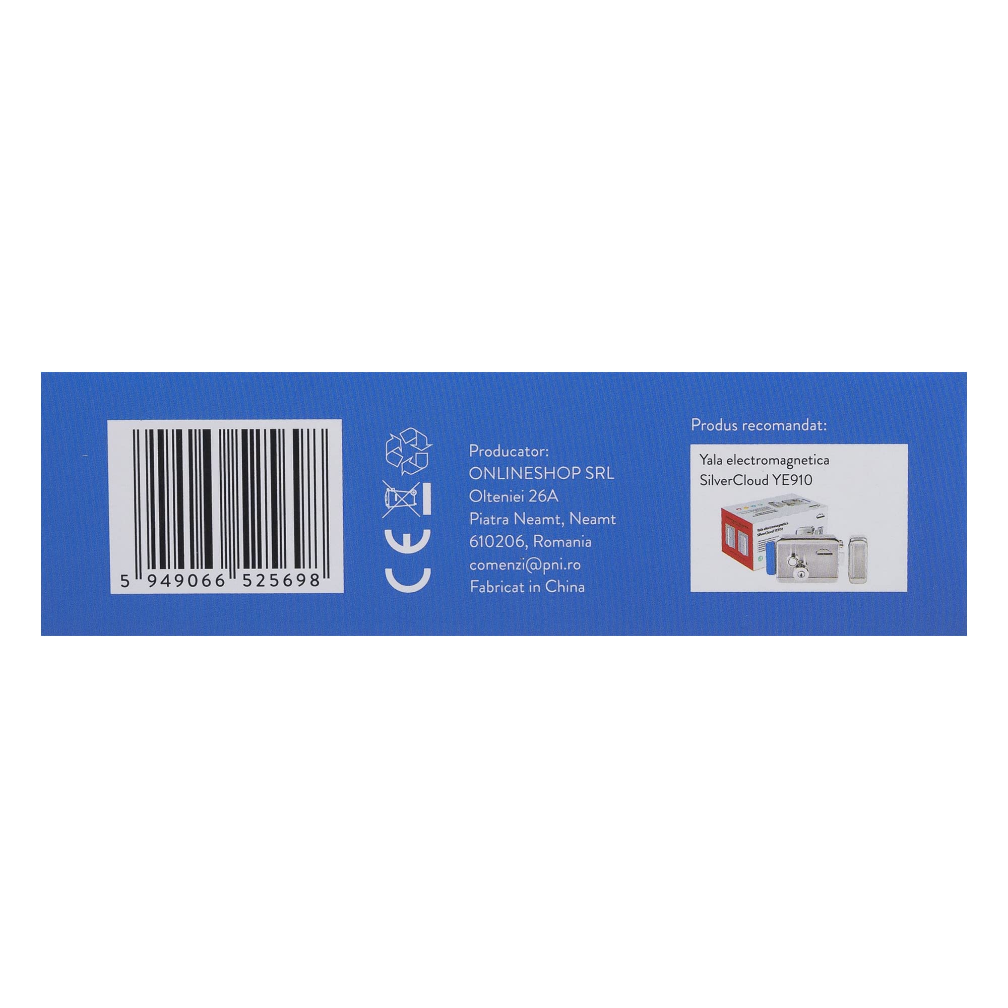Teclado de control de acceso PNI DK110, stand alone, exterior e interior, IP54