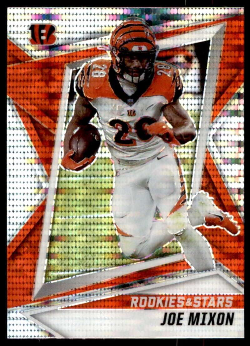 2021 Panini Rookies and Stars Pulsar Prizm #19 Joe Mixon Cincinnati Bengals (Silver Holo Refractor) NFL Football Card NM-MT