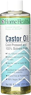 Home Health Original Castor Oil - 8 Fl Oz - Promotes Healthy Hair & Skin, Natural Skin Moisturizer - Pure, Cold Pressed, N...