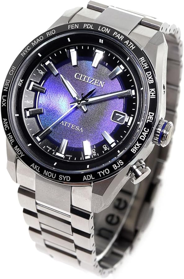 Amazon.co.jp: [Citizen] 腕時計 アテッサ 光発電エコ・ドライブ 電波