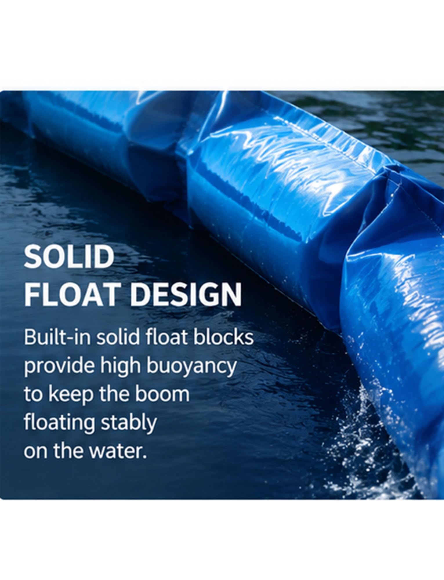 PVC Anti-Pollution Floating Dams, tamy zapobiegające wyciekom węglowodorów o wysokiej wytrzymałości