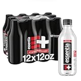 Essentia Water LLC; Ionized Alkaline Bottled Water; 99.9% Pure; 9.5 pH or Higher; Consistent Quality in Every BPA and Phthalate-Free Bottle; 12 Fl Oz (Pack of 12)