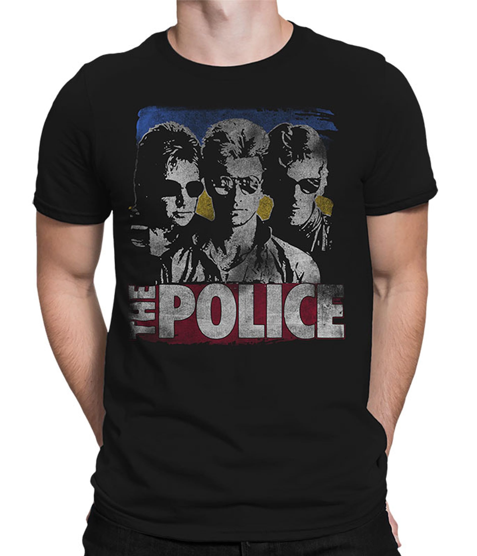 mens The Police Greatest Hits Short Sleeve T-shirt T-Shirt (pack of 1)