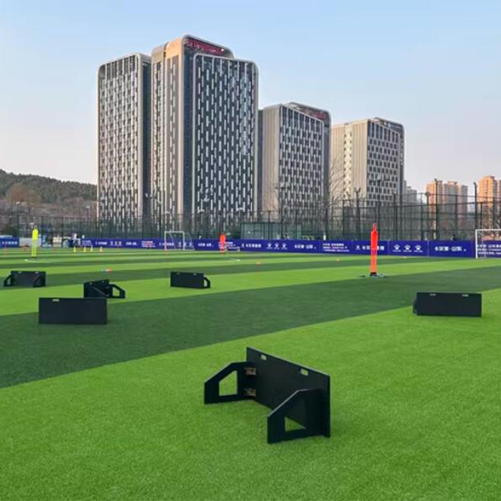 Tabellone di Rimbalzo per Calcio, Stazione di Rimbalzo per Calcio, Muro di Allenamento per Calcio Resistente agli Urti, Angolo Regolabile, per Controllo Passaggio tiro Pratica