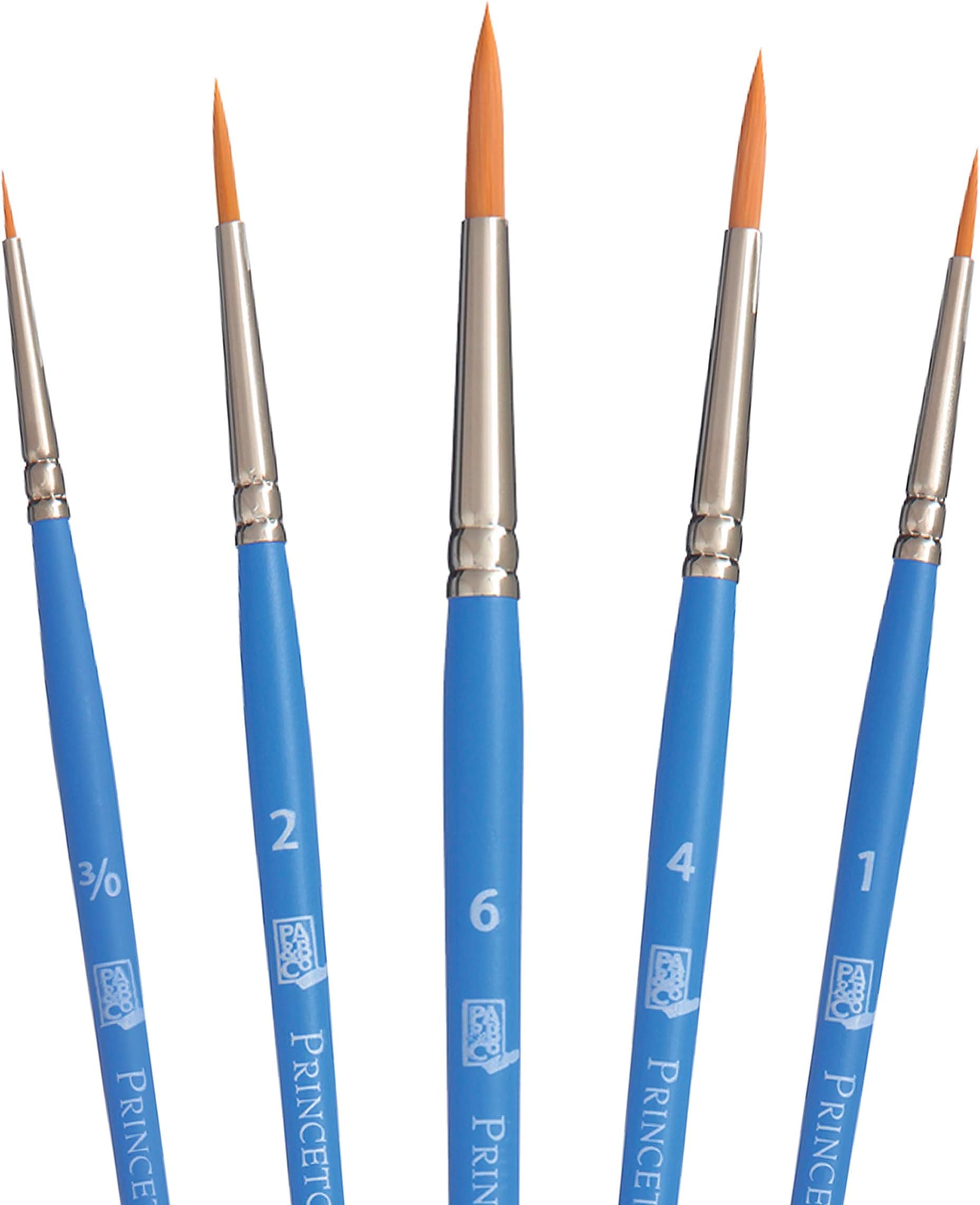 Artist Brush Mixed-Media Brushes for Acrylic, Oil, Watercolour Series 3750- Set of 5 Piece