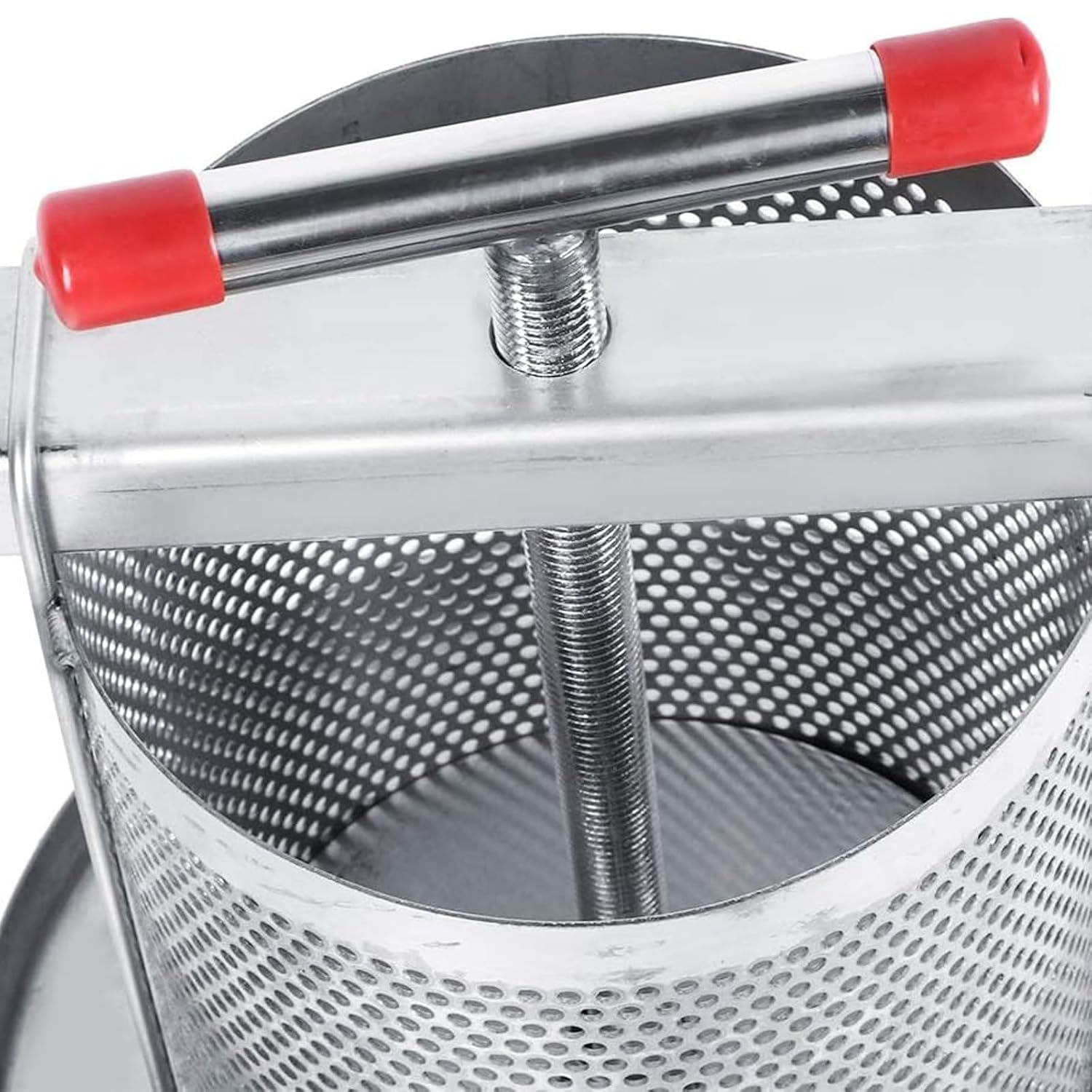 Honey Extractor 3.2 Gallon Fruit Honey Presser Extractor Beeswax Presser Fruit Apple Crusher Cider Nature Juice Making Manual Juice Maker