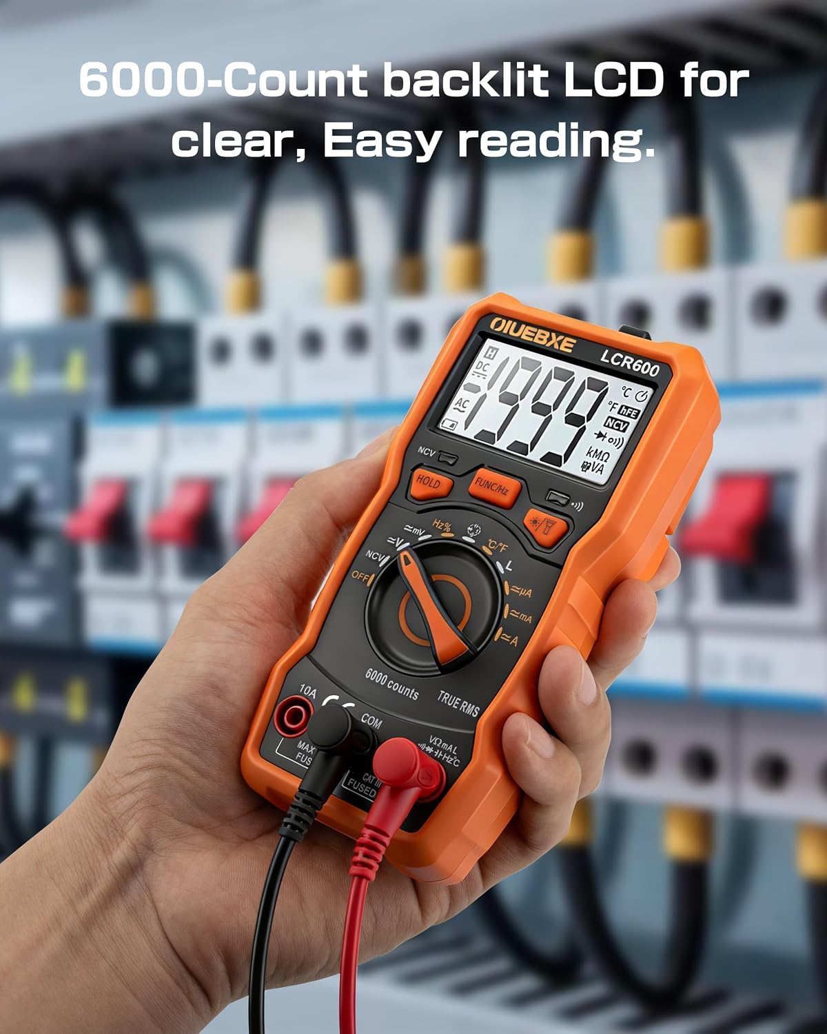LCR600 LCR Meter Multimeter,AC/DC Voltage,Capacitance,Inductance,Resistance — Amazon image 7