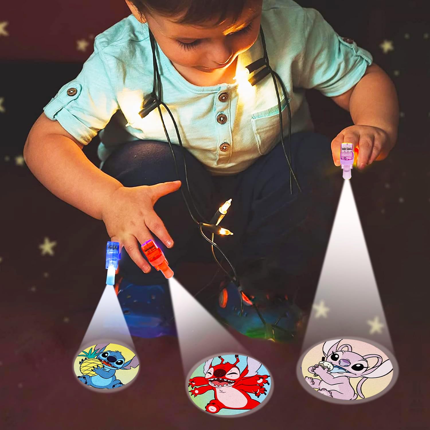 Amazon.com: Disney Stitch Finger Projector Lights Party Favor Pack