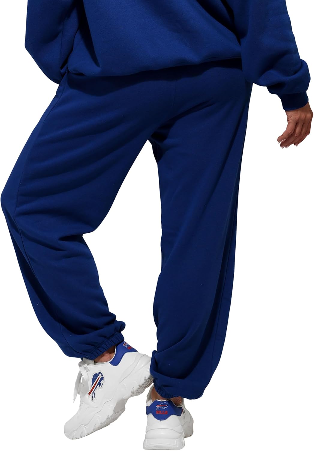 FOCO Women's NFL Team Logo Wordmark Rhinestone Sweatpants