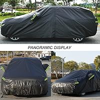 Vista 3 de KouKou Funda impermeable para automóvil SUV adecuada para BMW X1 de 2009 a 2025, 7 capas a prueba de viento para todo tipo de clima, cubierta