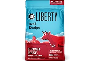 Liberty Grain Free Dry Dog Food, Beef