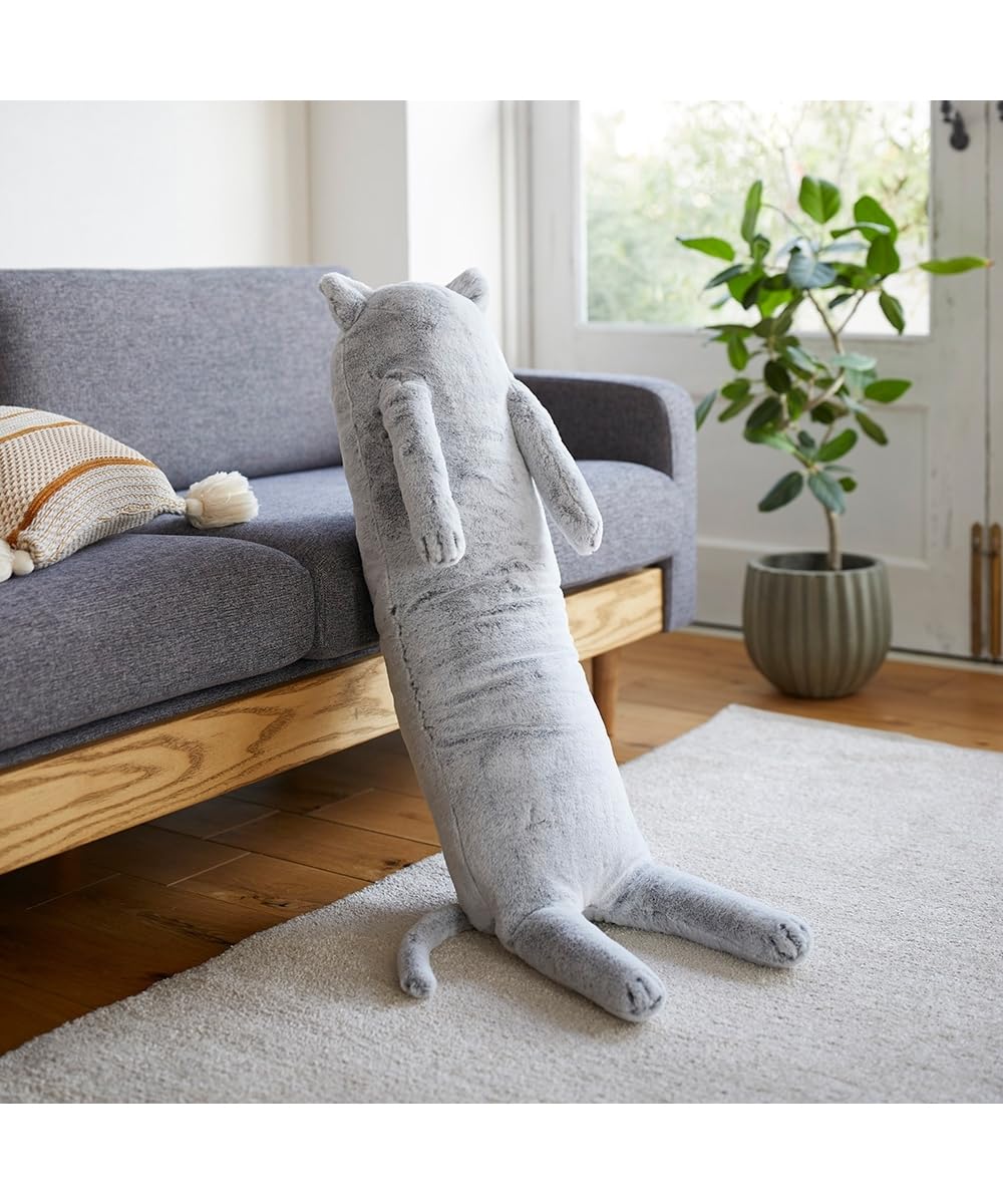 Amazon｜[ニッセン] まるで猫!のようなモフモフ抱き枕(猫Feel