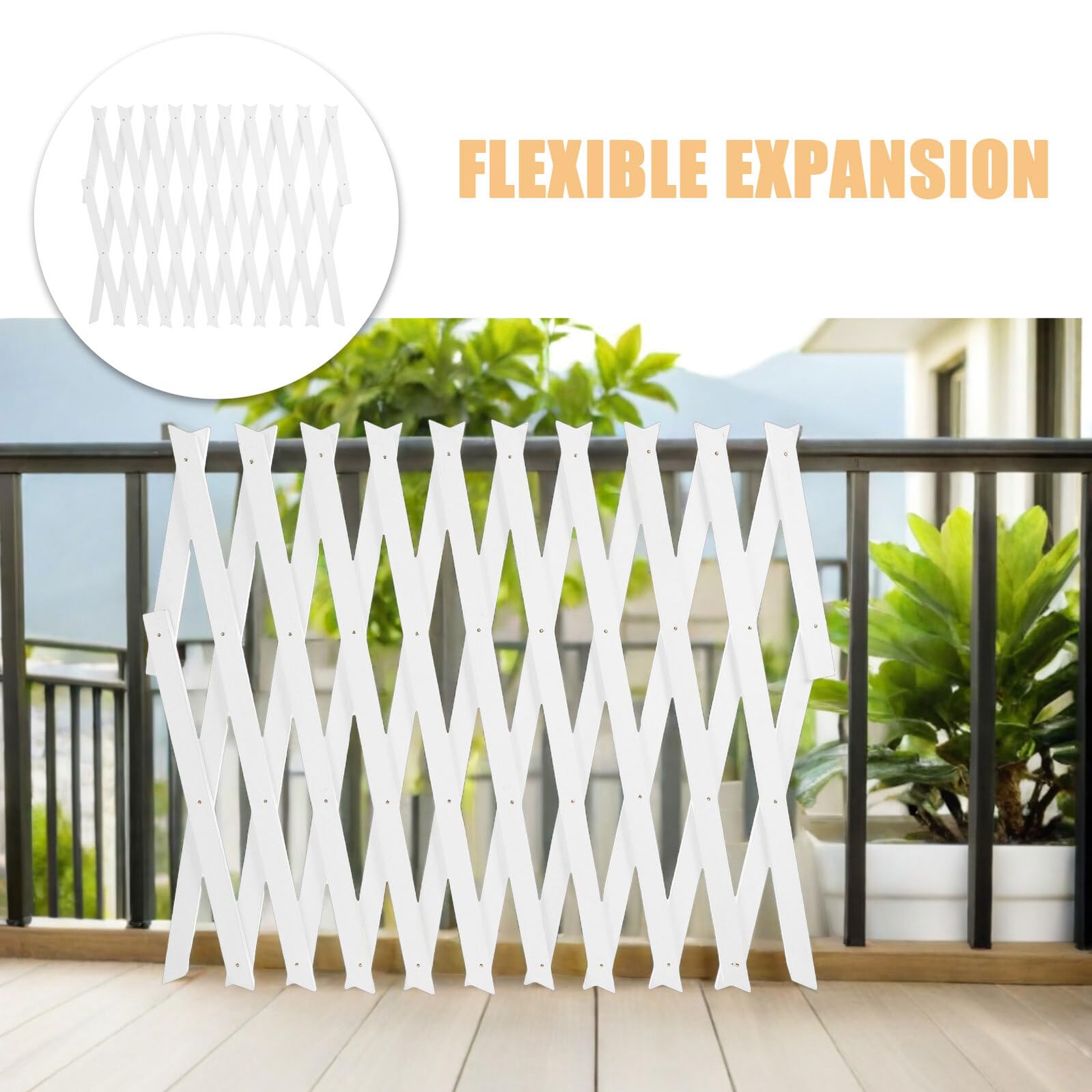 2 Vallas Retráctiles De Madera, Paneles De Pared De Madera, Enrejados para Plantas Trepadoras, Decoración De Celosía, Enrejados para Plantas De Exterior, Paneles De Celosía De