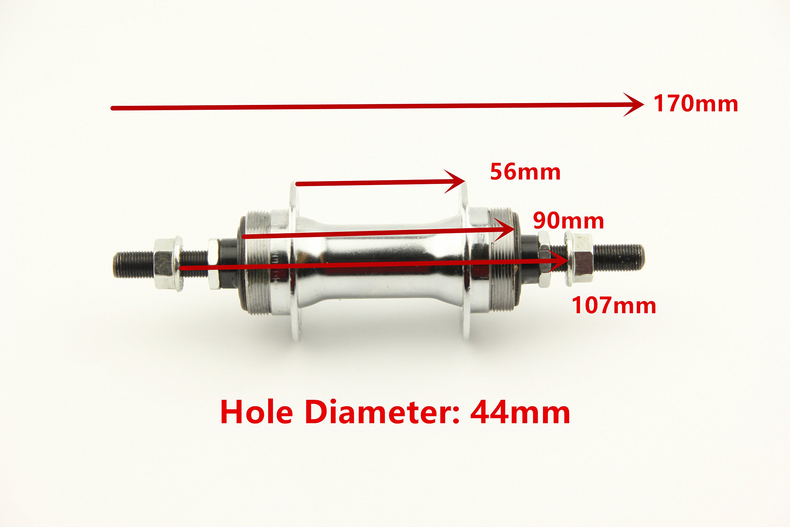 36 TROUS MOYEU de vélo en fer acier remplacement durable pour roues