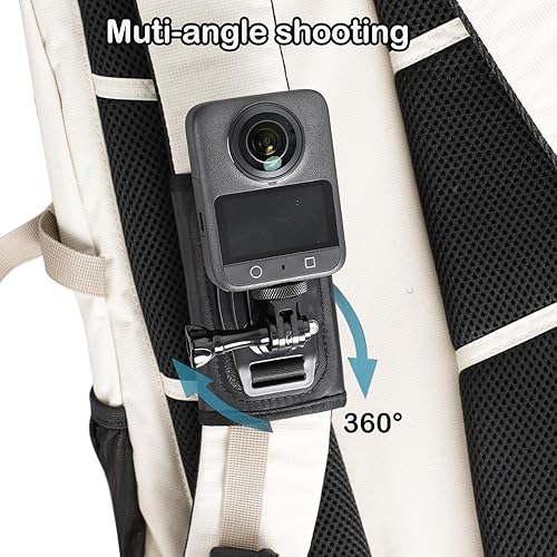 Miniatura 8 de Cinturón de Montaje para Cámara PellKing para Insta360 One X5X4X3 One RGo 2 Compatible con DJI Osmo 360 GoPro Hero10 9876 y Otras Cámaras de Acción,