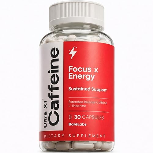 Ultra X1 Extended Release Caffeine Supplement - 285mg Caffeine &
