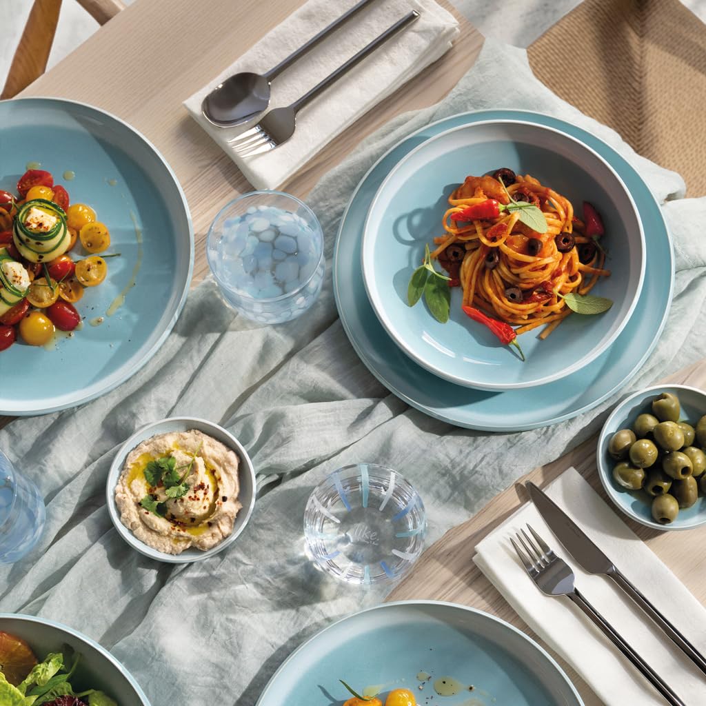 like. by Villeroy & Boch Perlemor Aqua Pastaschale 22x22x5cm