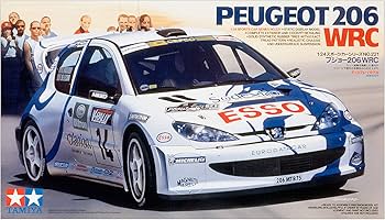 Amazon.com: TAMIYA 1/24 Sports Car No.221 1/24 Peugeot 206 WRC