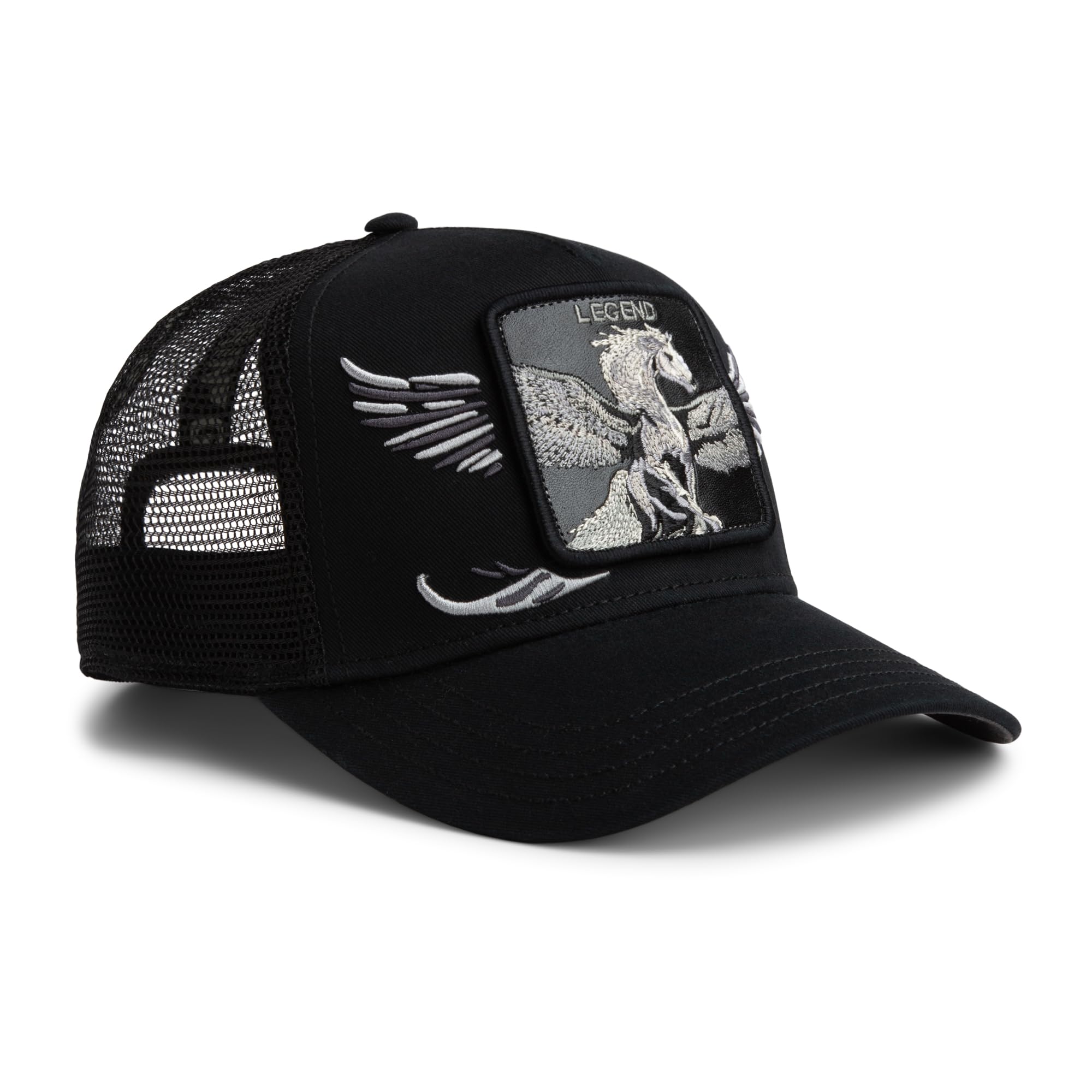 Goorin Bros Gorra Trucker Negra Pegaso Wings Legend The Farm