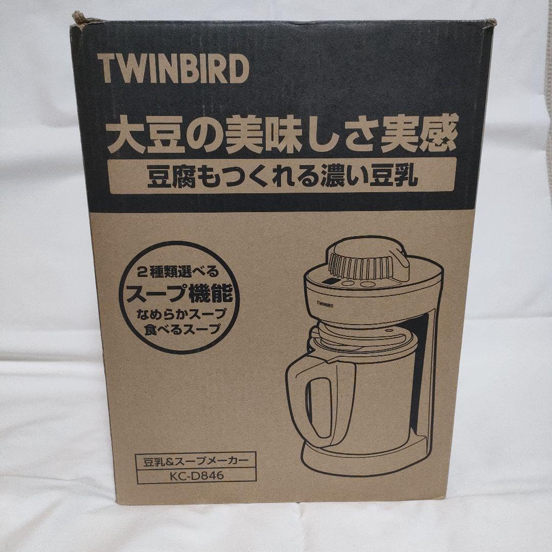 新品TWINBIRD ツインバード 豆乳＆スープメーカー KC-D846 ツインバード 豆乳＆スープメーカー KC-D846VO ① - メルカリ
