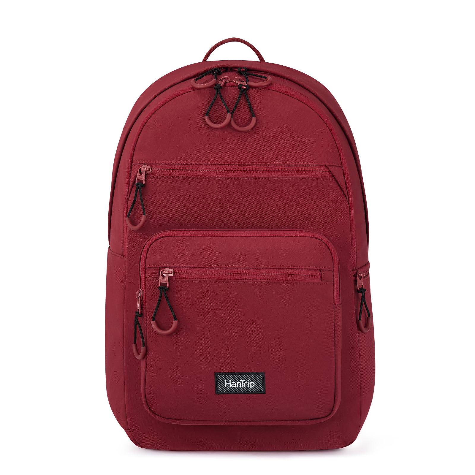 HanTrip Carry On Travel Backpack For Women, 18 Inch Water Resistant Large Backpack Lightweight Bookbag For Men, 8x14x18 Personal Item Bag Casual