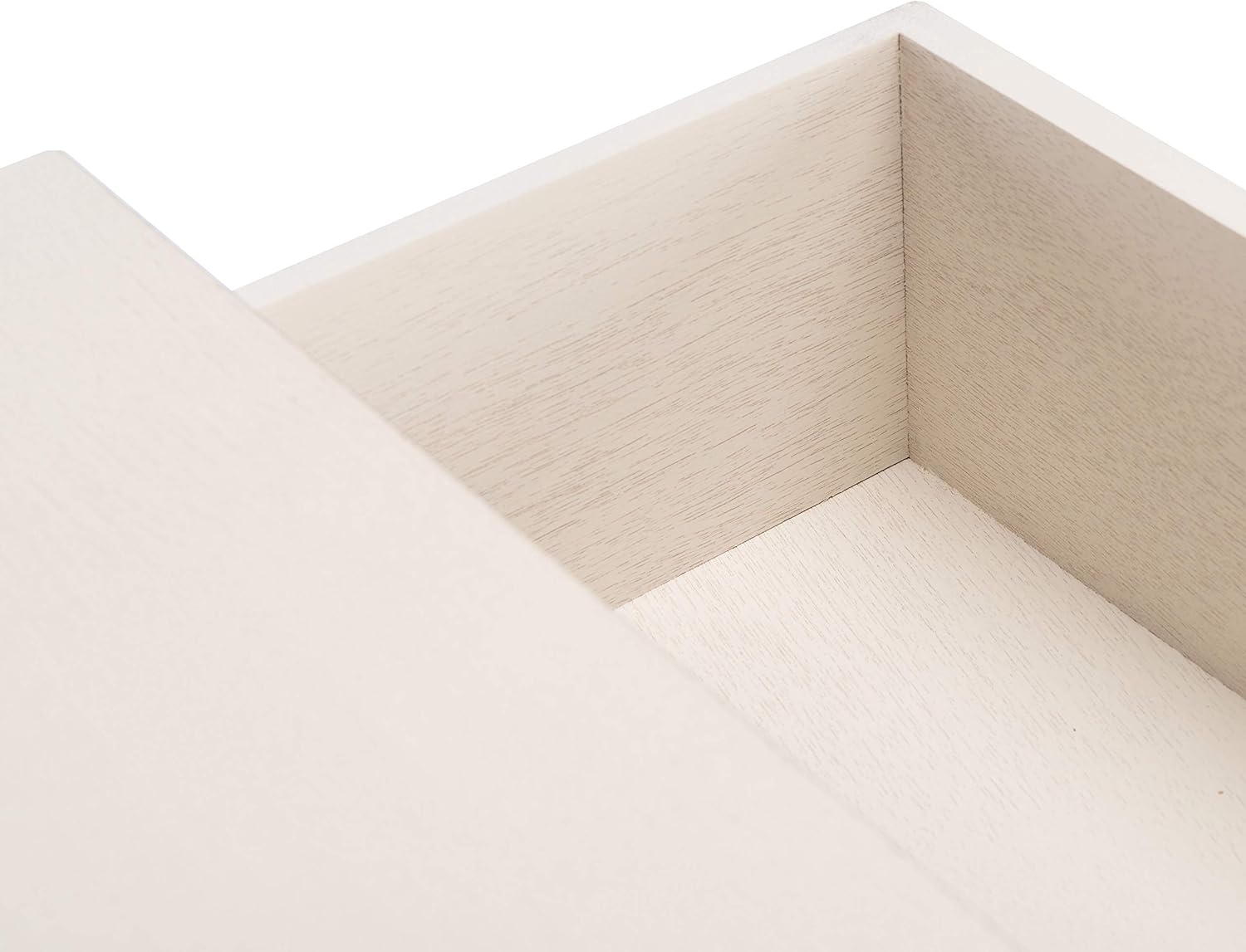 SAFAVIEH Home Collection Ajana Distressed White 2-Drawer Console Table