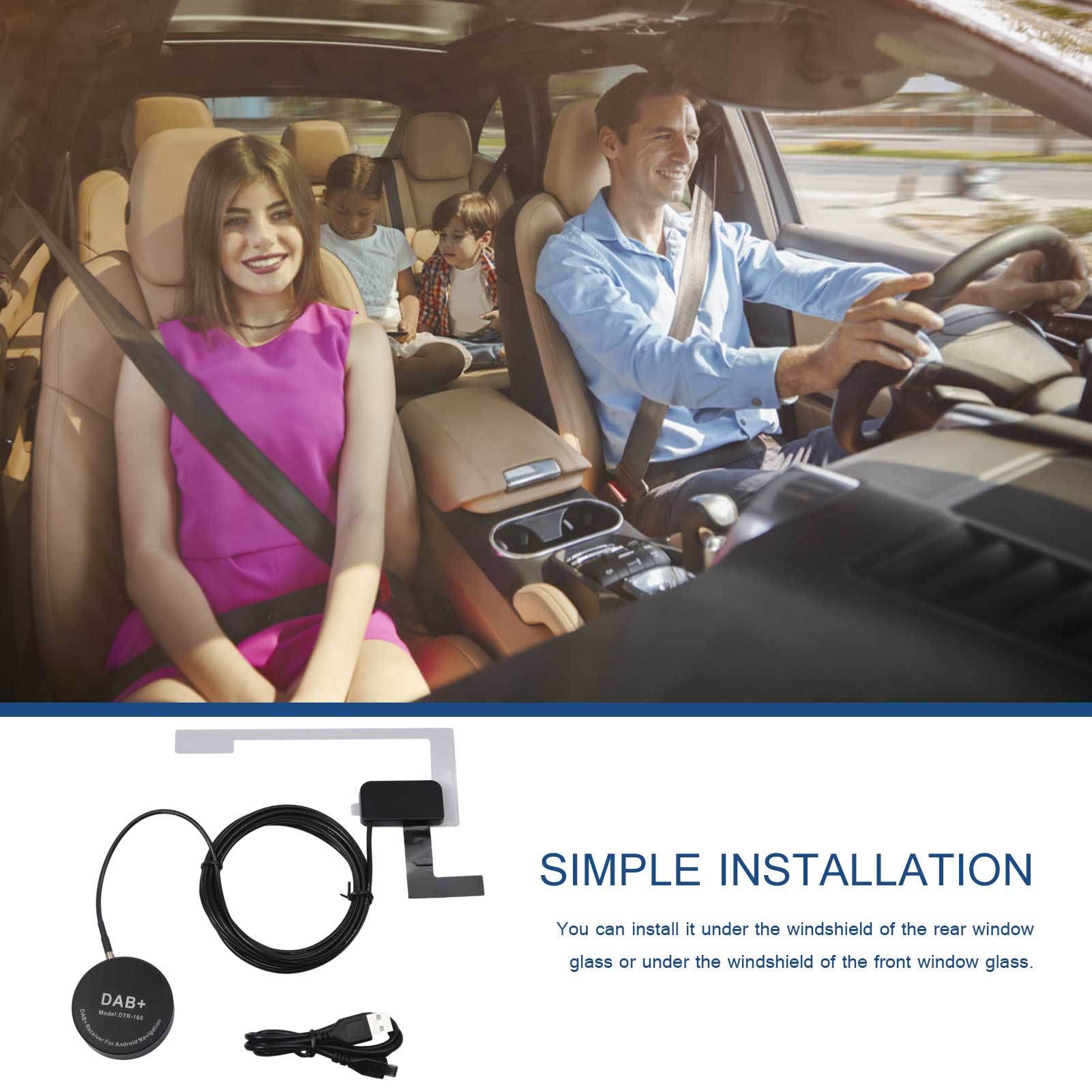Antena de radio para coche, cable de extensión de antena de radio