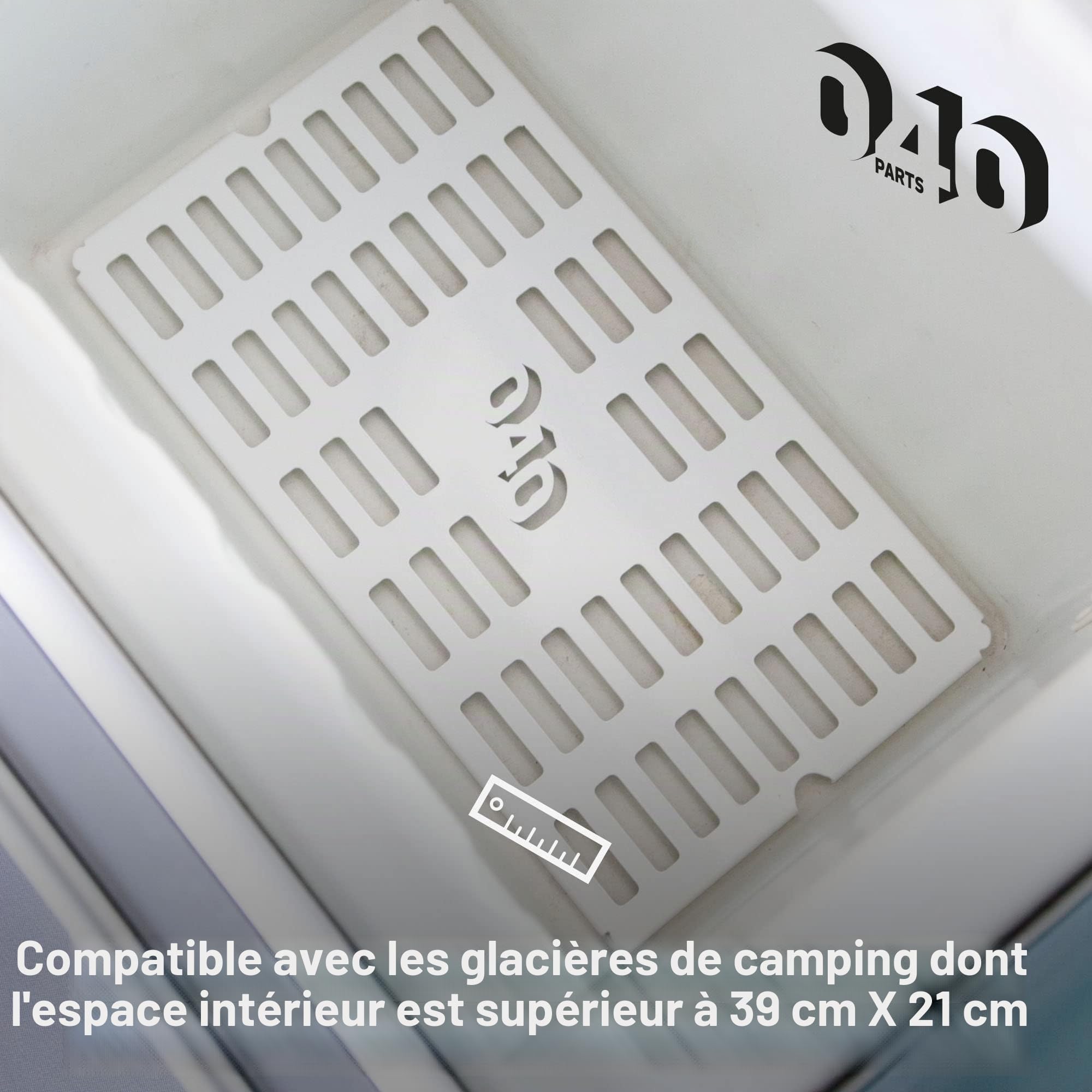 Plaque de fond de réfrigérateur pour VW T6.1 T6 T5 T4 California et Ford Nugget jusqu'à 2023 Plateau pour camping-car Plaque pour fourgon Réfrigérateur en tôle pour matelas de réfrigérateur