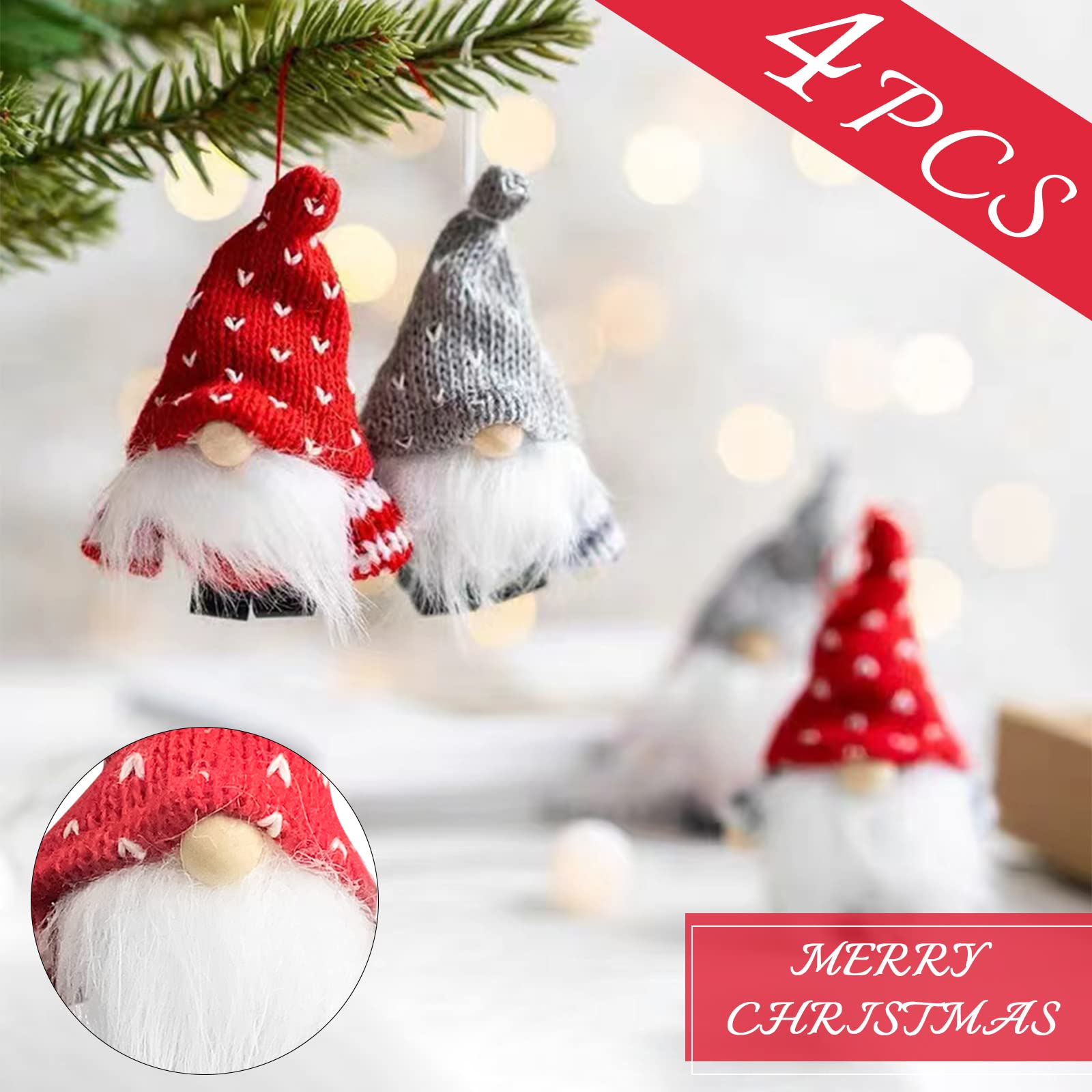 Lot De 10 Pendentifs De Lutin De Noël - Nain De Noël - Gnome