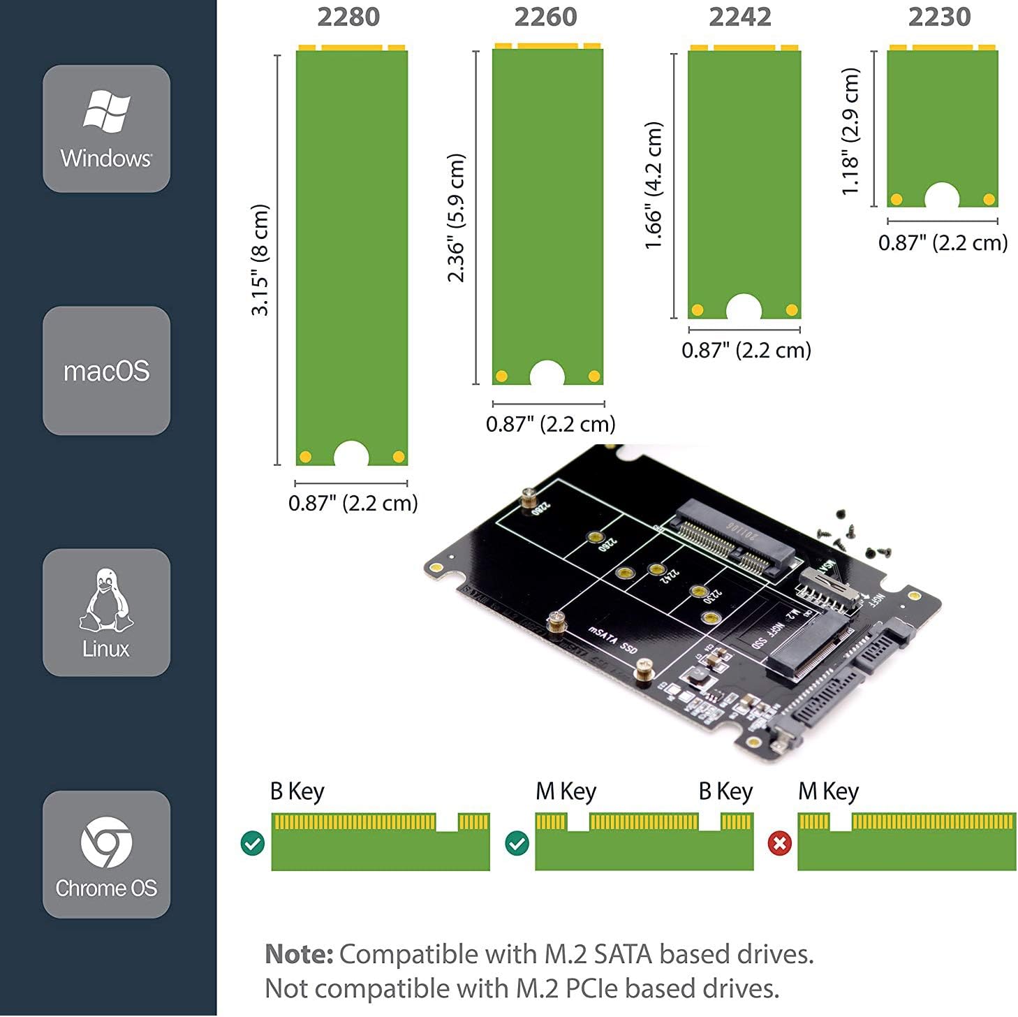 Review do adaptador Deal4GO M.2 NGFF SSD após 7 dias de uso