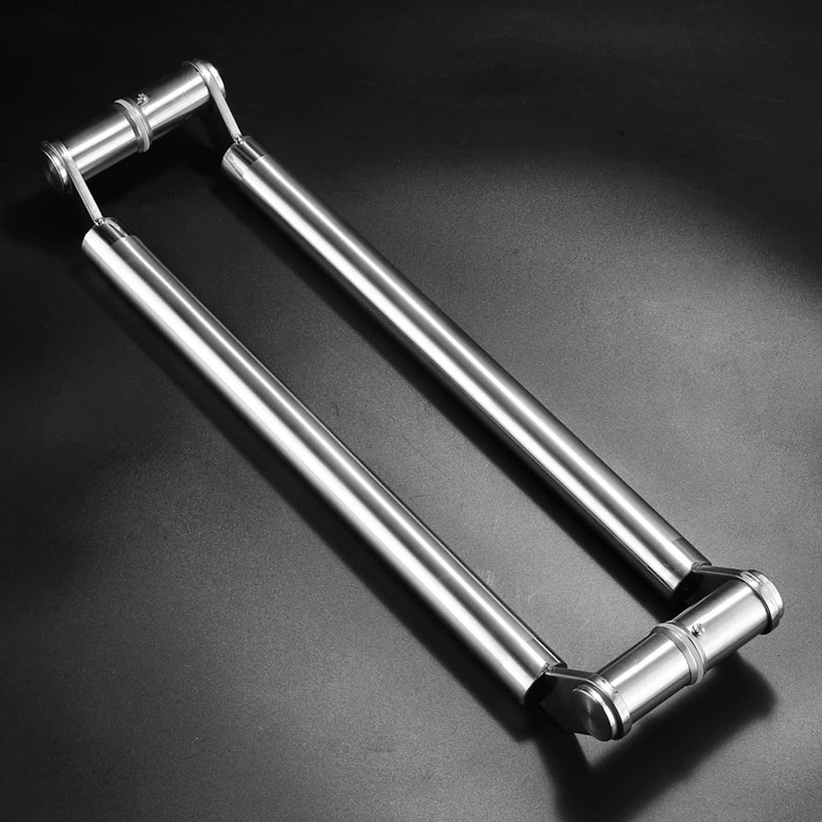 Poignée de porte de grange extérieure placard meuble et verre coulissant argent