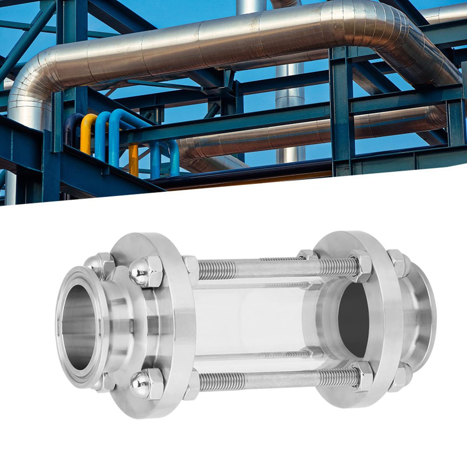 Vetro di ispezione sanitario 38Φ, vetro di ispezione sanitario 38Φ, strumenti idraulici Forniture industriali per l'osservazione del tubo