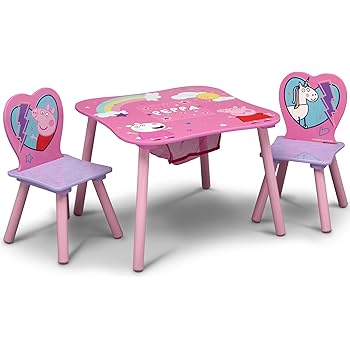 Unicorn wooden table & 2 chairs Outlet