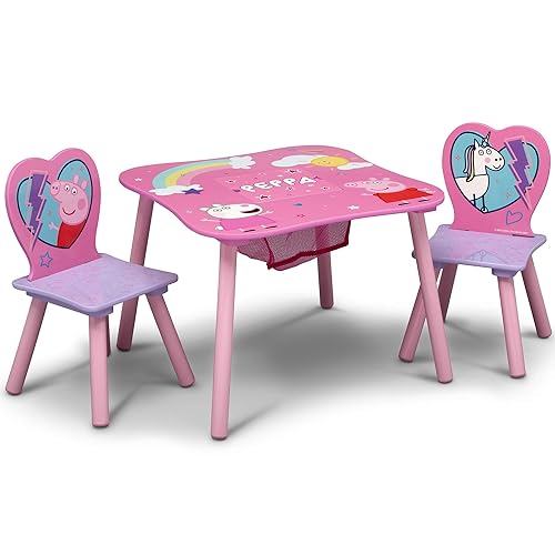 Miniatura 14 de Delta Children - Juego de mesa y silla para niños Encanto de Disney con almacenamiento (2 sillas incluidas), ideal para artes y manualidades, hora