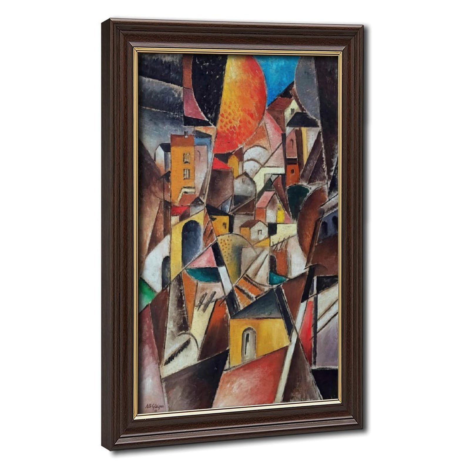 Albert Gleizes Modernism Prints Toile Tendue Cadre Suspendre Anti Reflet 20x30 - 8