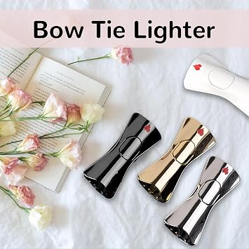 Cute Pretty Lighter - Soft Flame, Unique for Women, Candles, Camping, BBQ (No Butane Fuel) (23#)