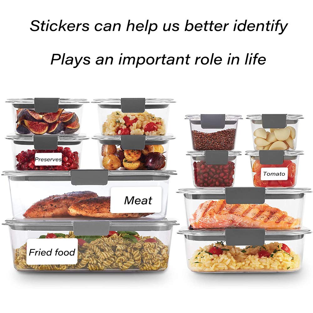 2000 Etichette Adesive Bianche - 50x25 Mm | Su Rotolo | Impermeabili, Rimovibili | Per Cancelleria E Organizzazione - Foto 9