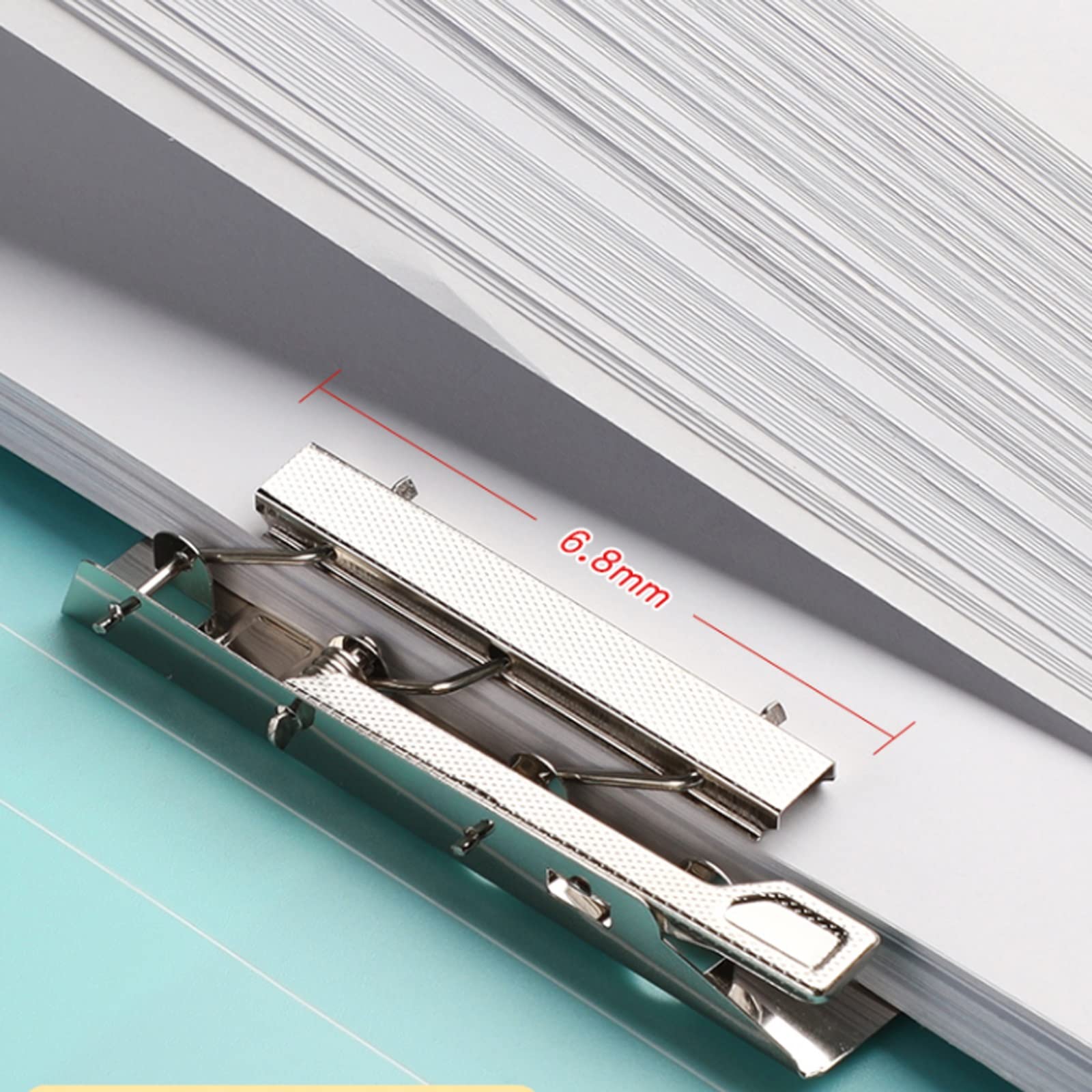 Folders File Organiser A4 Folders A4 ringbinder 5 paquetes de carpeta de contrato de clasificación de texto de carpeta de doble clip de almacenamiento de papel de prueba multicolor(C)