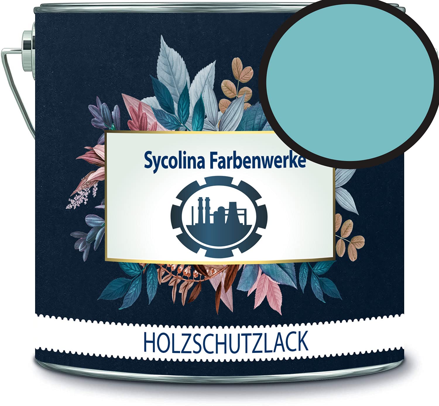 Peinture de protection pour bois RAL 6027 vert clair Sycolina Farbenwerk
