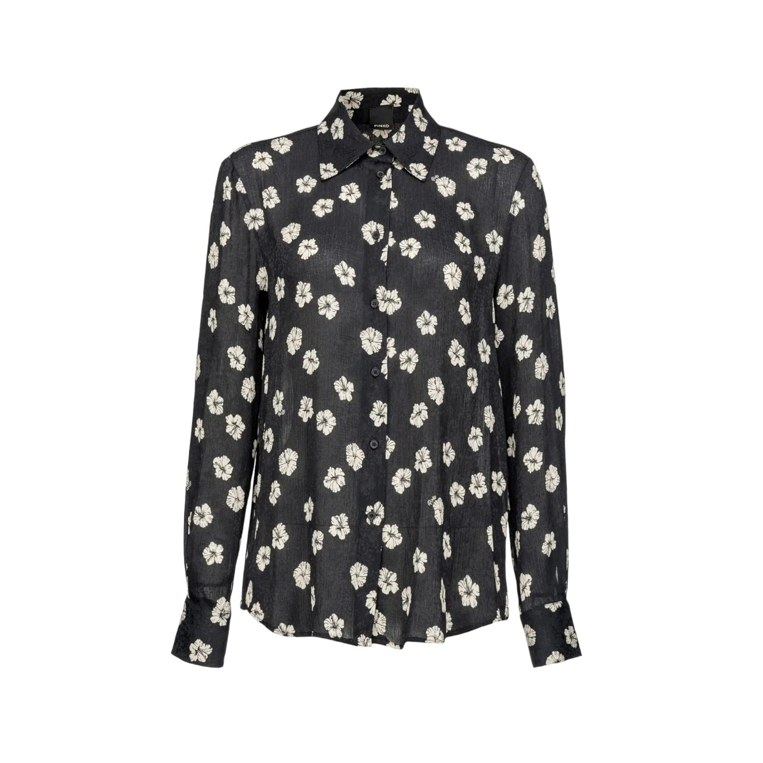 Pinko Smorzare Camicia Jaquard Stamp Donna