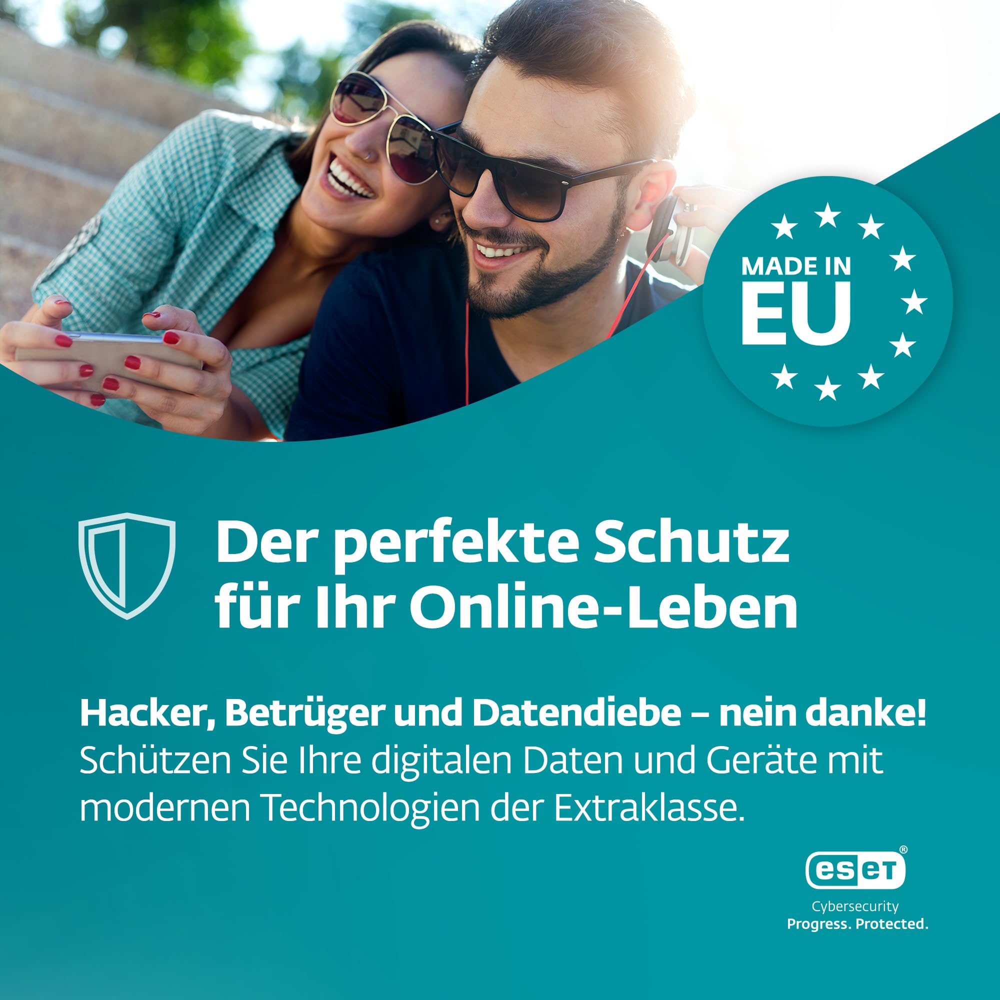 ESET HOME Security Premium 2026 | 5 Geräte | 1 Jahr | inklusive VPN, Datenverschlüsselung, Browserschutz & Privatsphäre | Windows, MacOs, Android oder iOS | Aktivierungscode per E-Mail