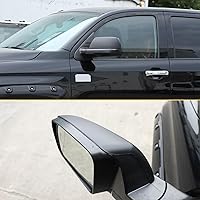 Vista 7 de CHEAYAR Tapa para espejo retrovisor de puerta compatible con Toyota Tundra 2014-2021, accesorios de automóvil, opaco, mate, cubierta de espejo