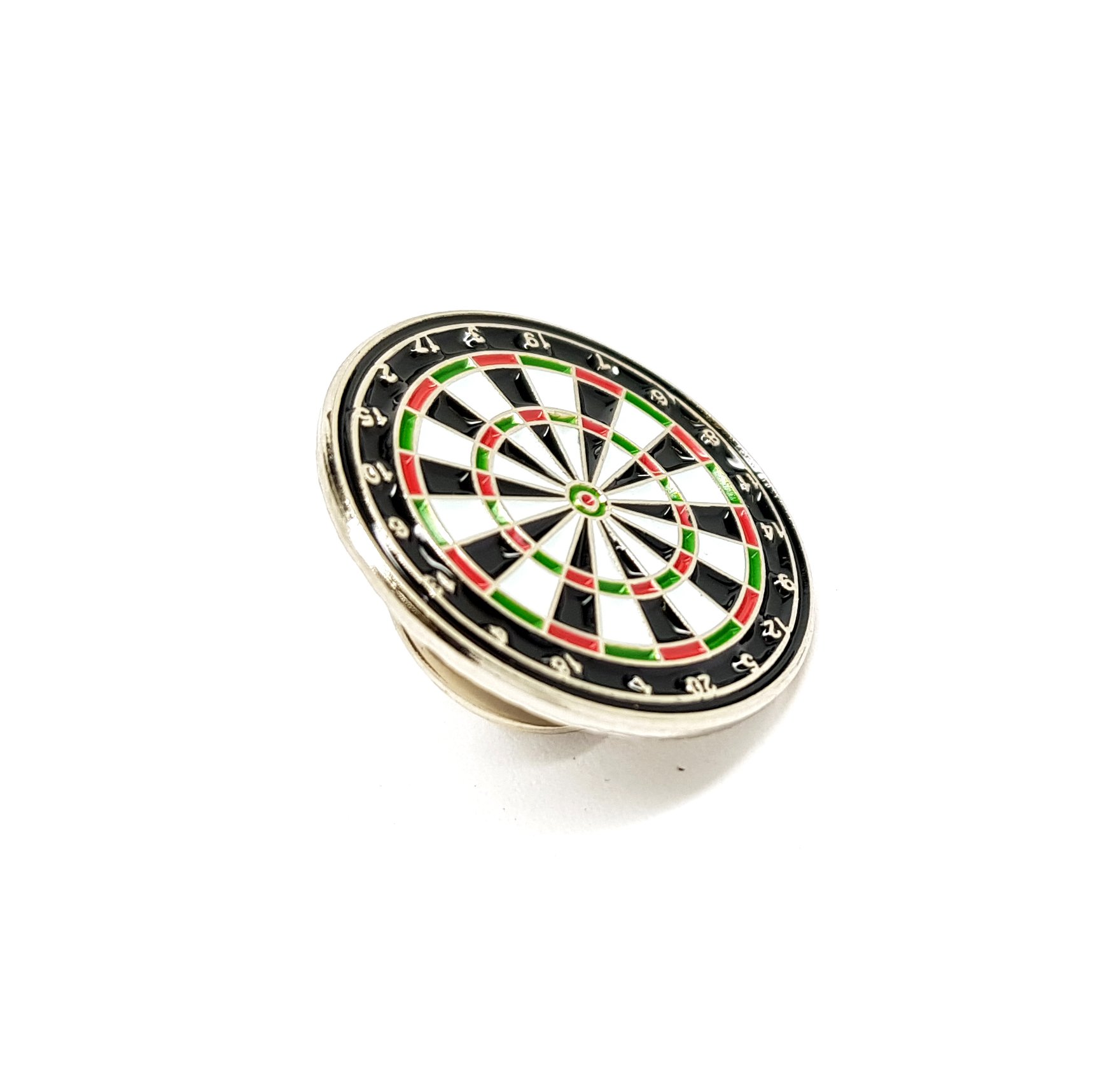 Shopiyal Dartboard Metal Enamel Collectable Pin Badge Lapel Brooch Novelty For Clothes Shirt Jacket Darts