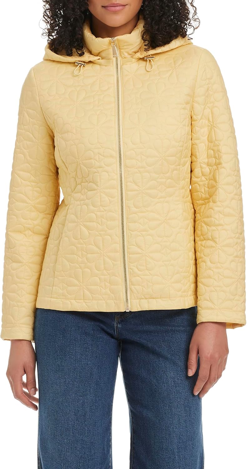 kate spade new york Water-Resistant Midweight Quilted Jacket