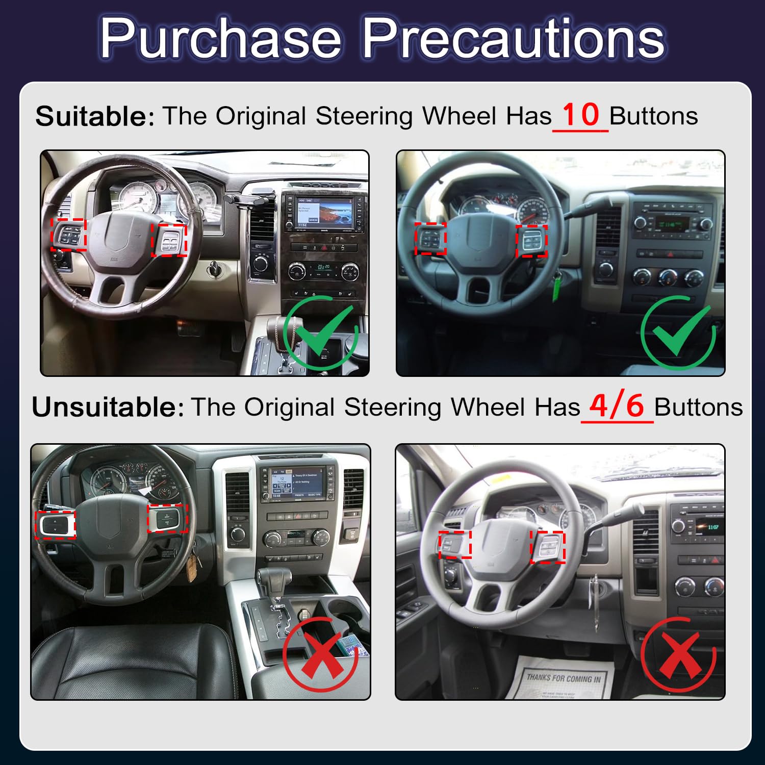 13.1 Inch Digital Gauge Cluster Replacement for Dodge Ram 1500 2500 3500 2008-2012 Liquid Crystal Instrument Panel Speedometer Screen Automotive Dashboard Virtual Cockpit Head Unit