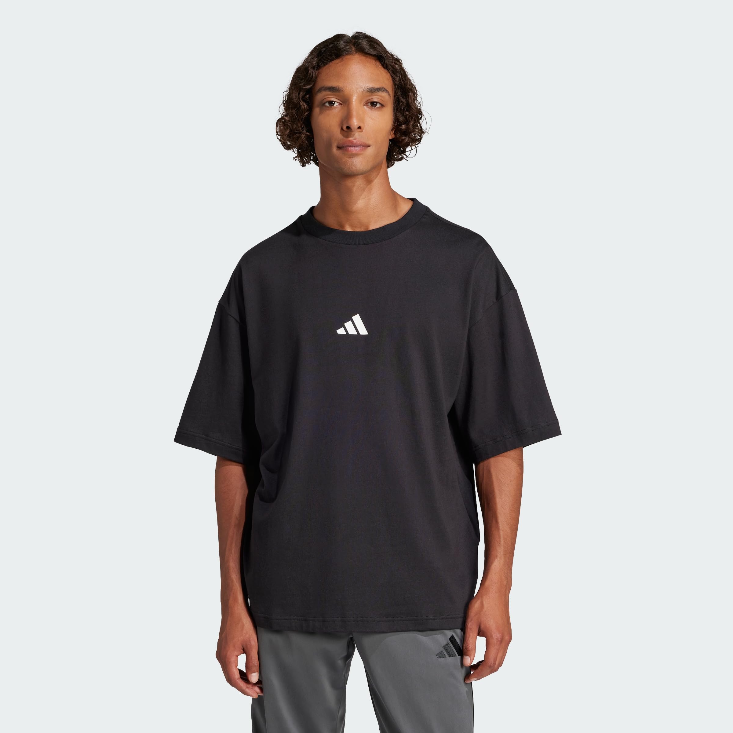 adidas Men Adult Future Icons Small Logo TEE XS Black