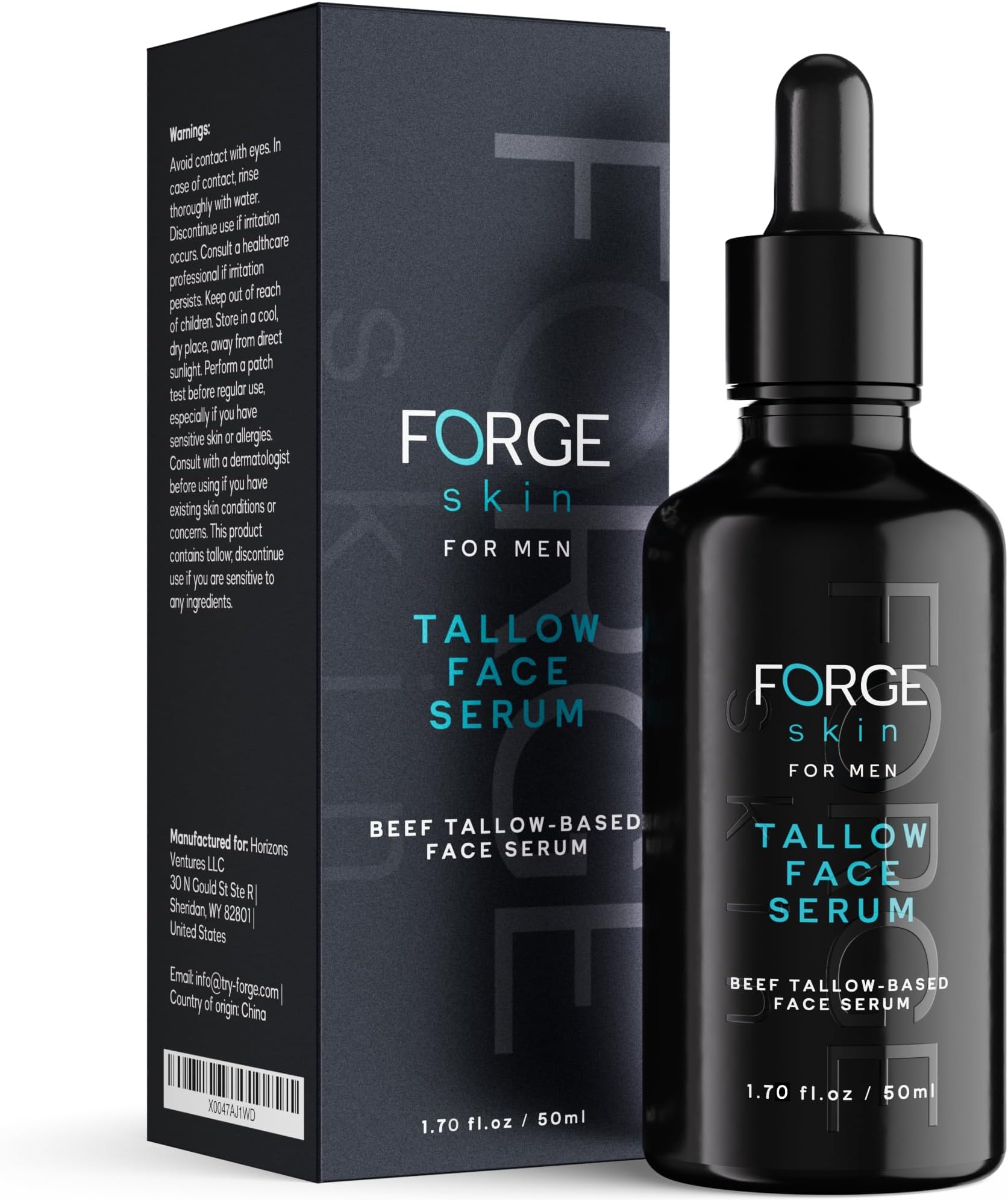 - Night Beef Tallow Serum for Men [TALLOW-BASED] - Facial Essence for Face Wrinkles with Essential Oils - Natural Green Tea Skincare for Radiance and Skin Hydration (1.7 OZ)